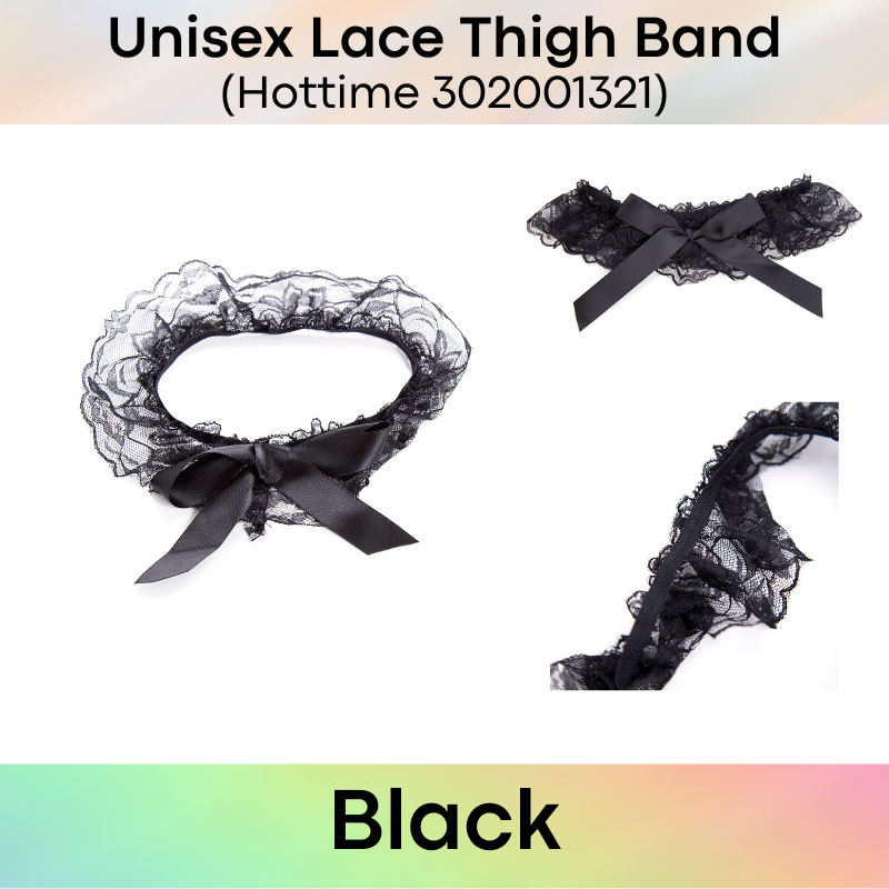Roleplay : Unisex Lace Thigh Band (Hottime 302001321)