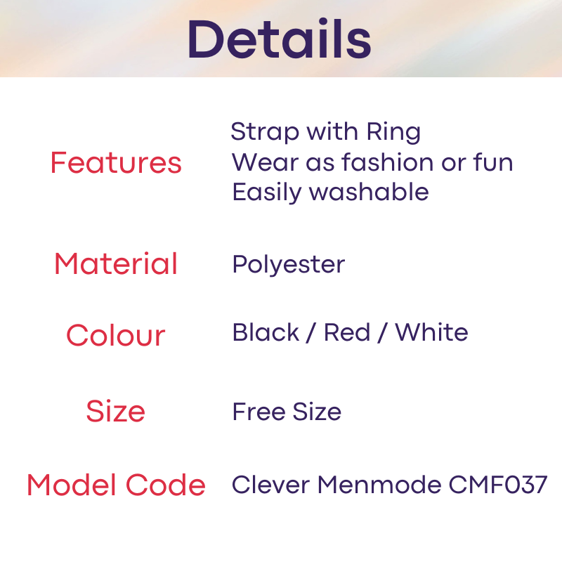 Men's Harness : Harness Strap with Ring (Clever Menmode CMF037)
