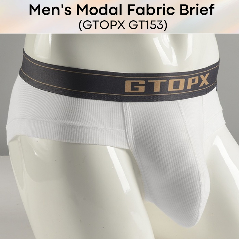 Men's Brief : Modal Fabric 3D Pouch Underwear (GTOPX GT153)