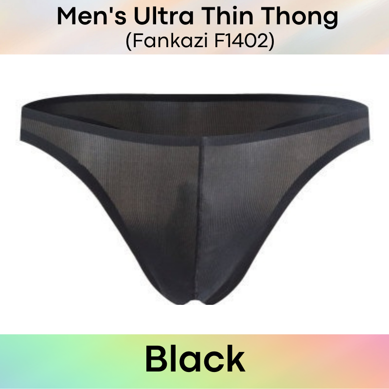 Men's Thong : Ultra Thin Thong Underwear (Fankazi F1402)