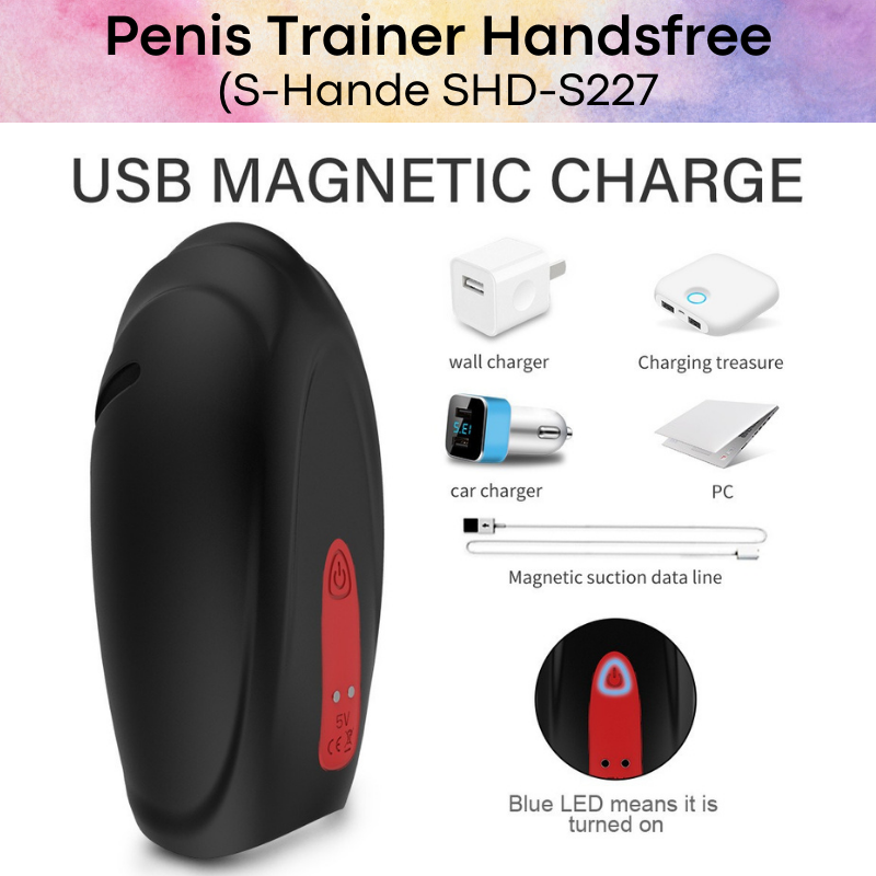 Adult Toy : Men's Handsfree Penis Trainer (S-Hande SHD-S227)