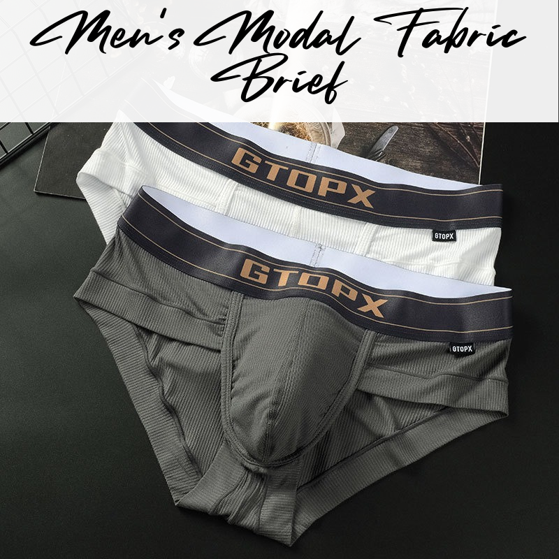 Men's Brief : Modal Fabric 3D Pouch Underwear (GTOPX GT153)
