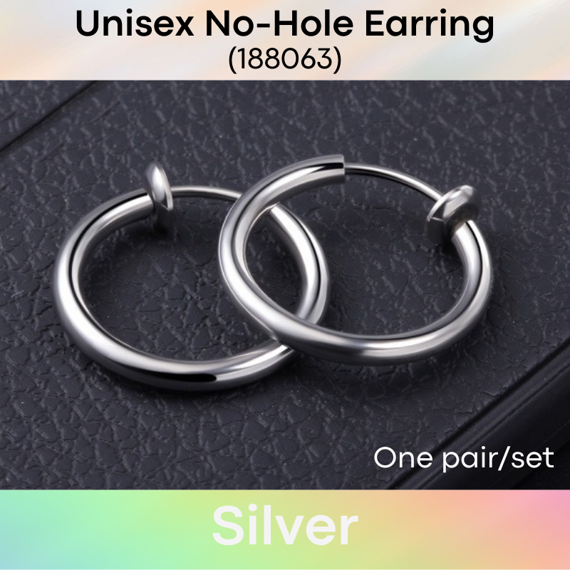 Lifestyle : Unisex Retractable No-Hole Earrings (188063)
