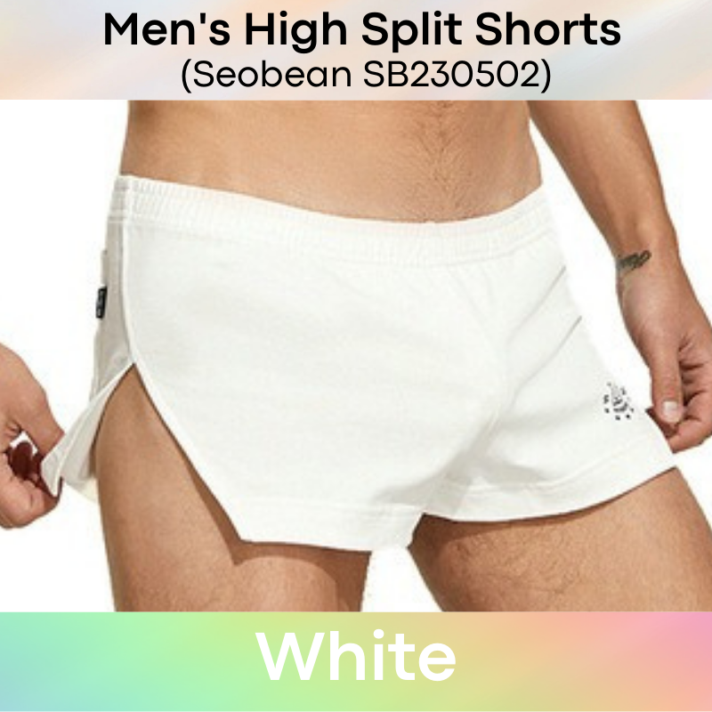 Men's Shorts : High Side Split with In-Sewn Pouch (Seobean SB230502)