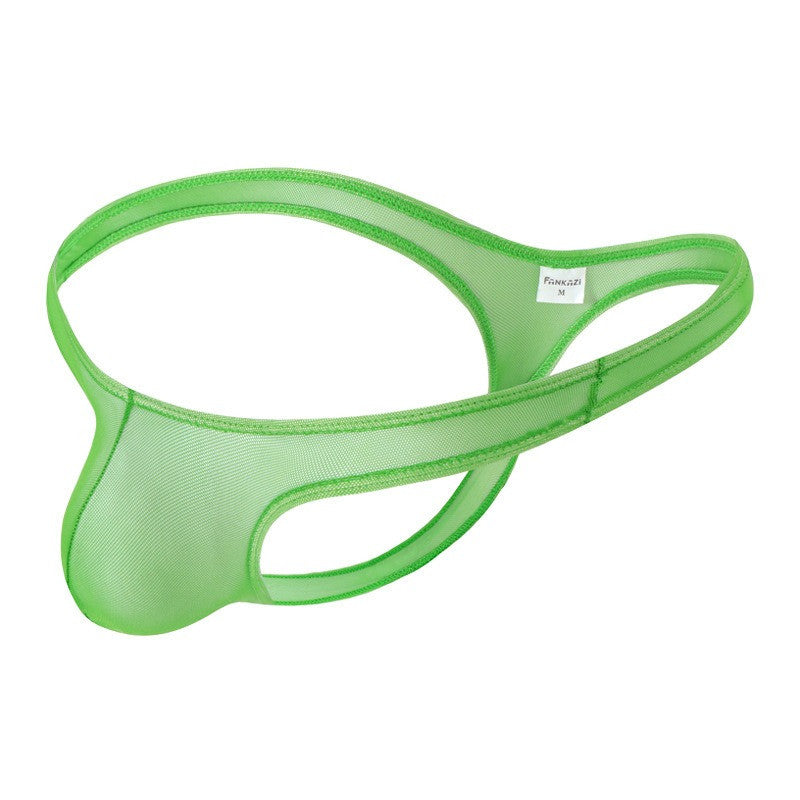 Men's Thong : Low Waist Mesh Underwear (Fankazi F1308)