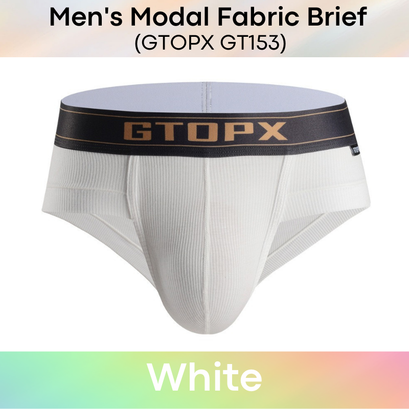 Men's Brief : Modal Fabric 3D Pouch Underwear (GTOPX GT153)