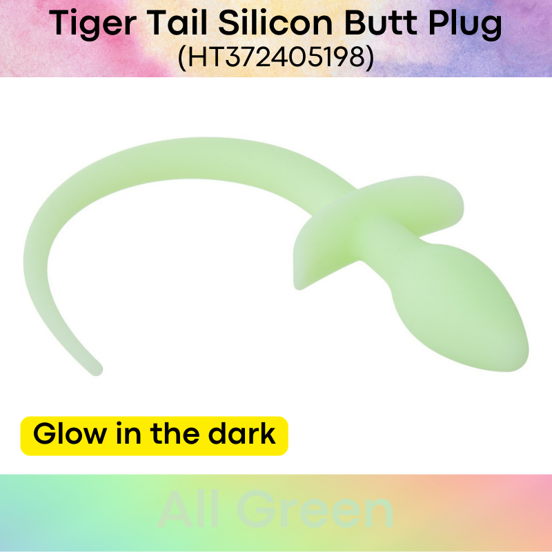 Adult Toy : Tiger Tail with Silicon Butt Plug (HT372405198)