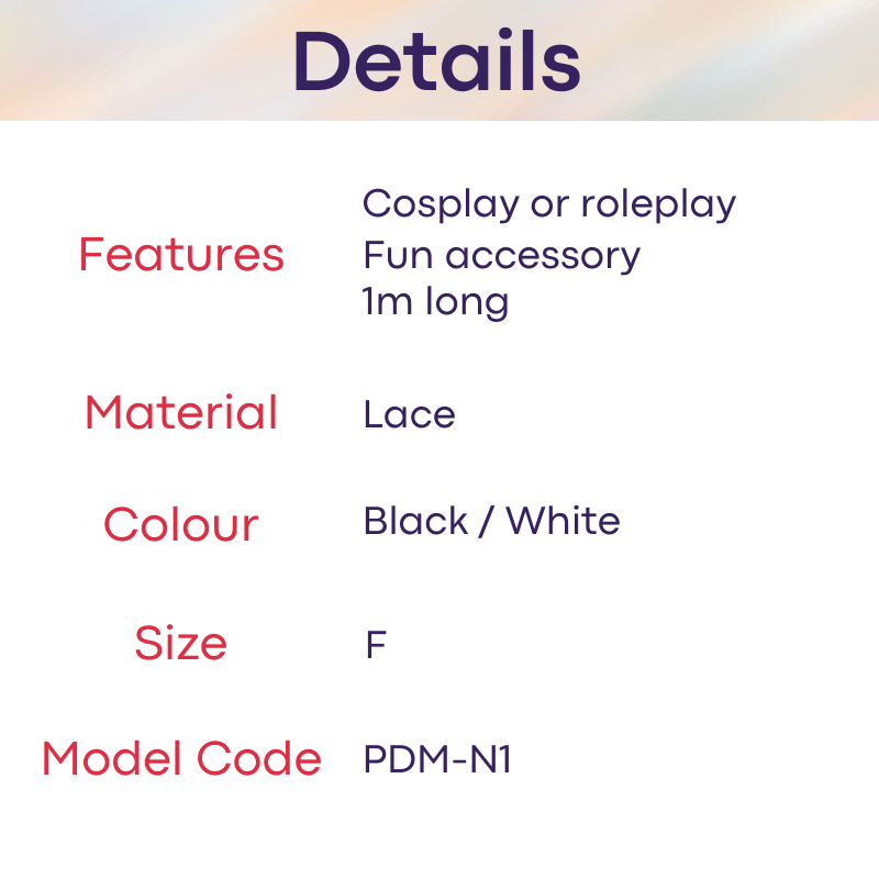 Roleplay : Lace Necktie (PDM-N1)