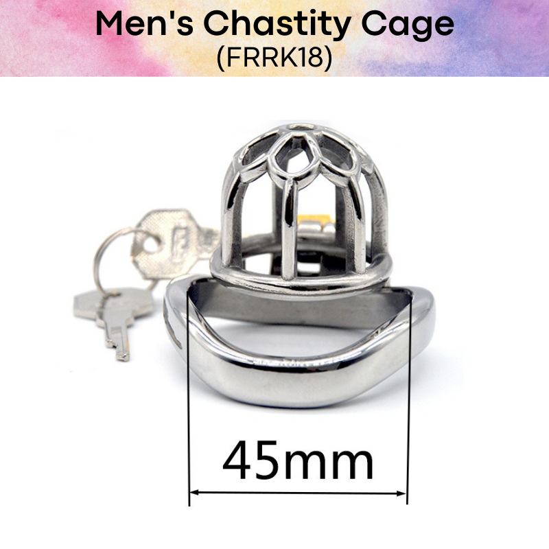 Adult Toy : Men's Chastity Cage (FRRK18)