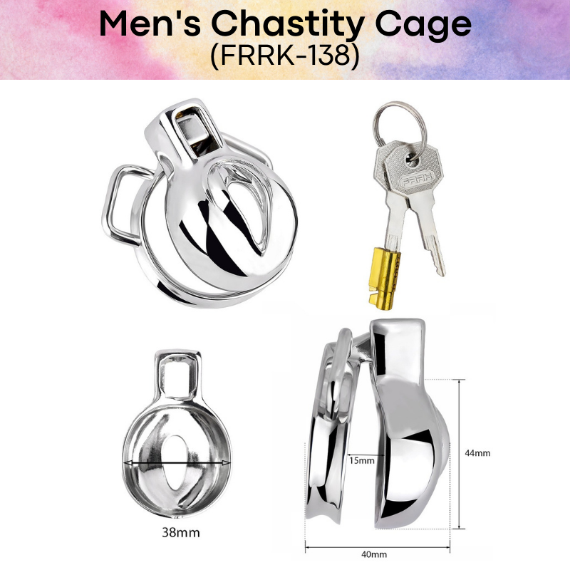 Adult Toy : Men's Chastity Cage (FRRK138)