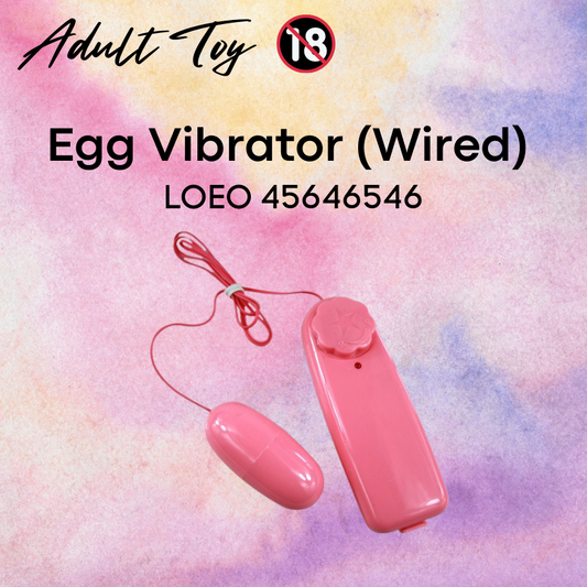 Adult Toy : Wired Egg Vibrator (#45646546)