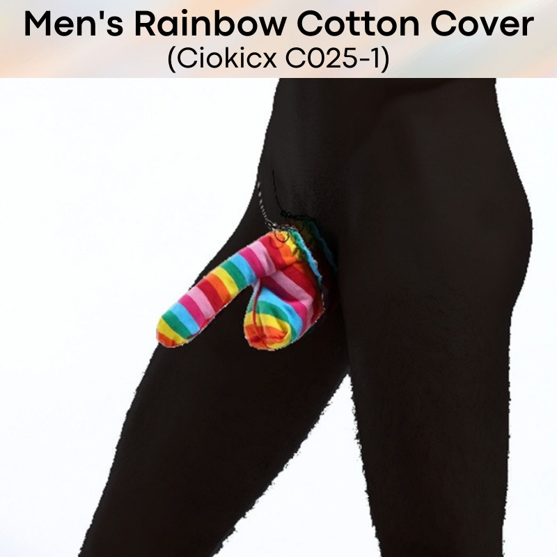 Men's Strap : Rainbow Cover Cotton Underwear (Ciokicx C025-1)