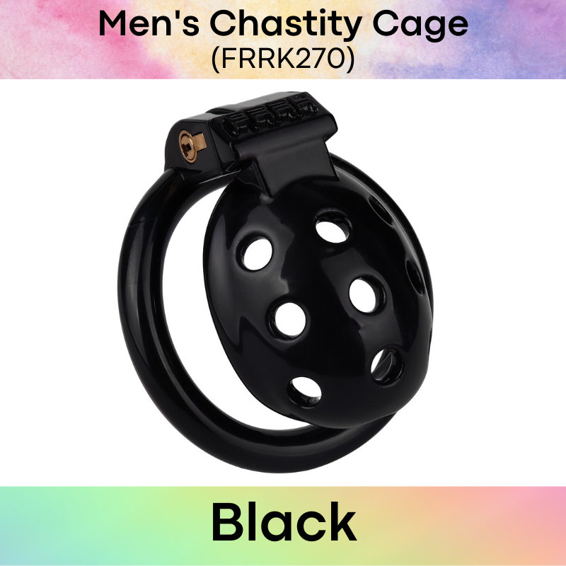 Adult Toy: Men's Resin Chastity Cage (FRRK270)