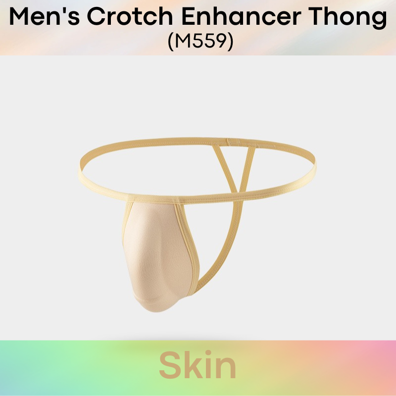 Men's Thong : Crotch Enhancer Sponge (Miboer M559)