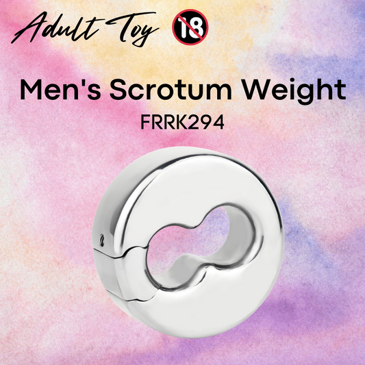 Adult Toy: Men's Stainless Steel 304 Scrotum Weight (FRRK294)