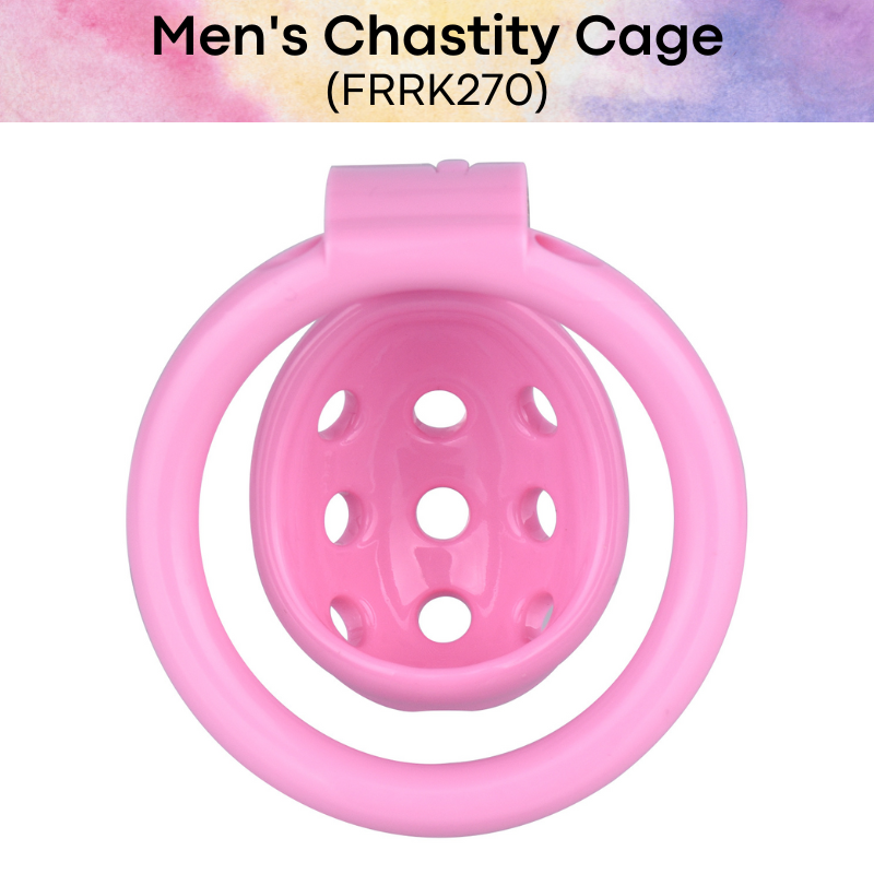 Adult Toy: Men's Resin Chastity Cage (FRRK270)