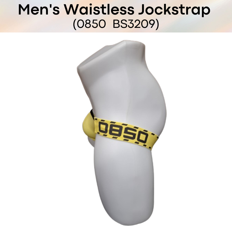 Men's Jockstrap : Waistless Underwear (0850 BS3209)