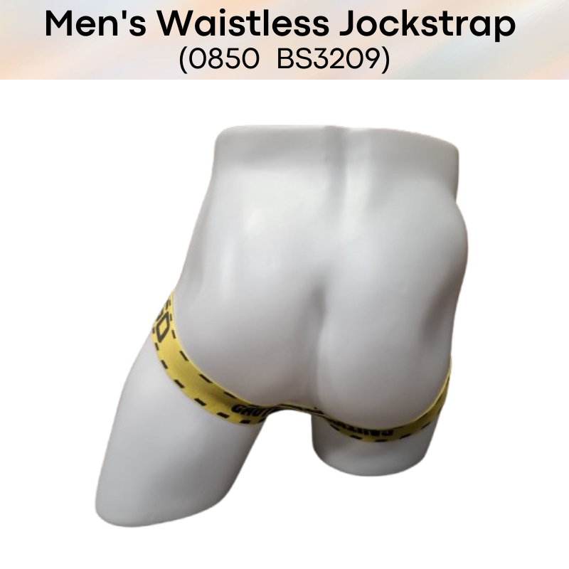 Men's Jockstrap : Waistless Underwear (0850 BS3209)