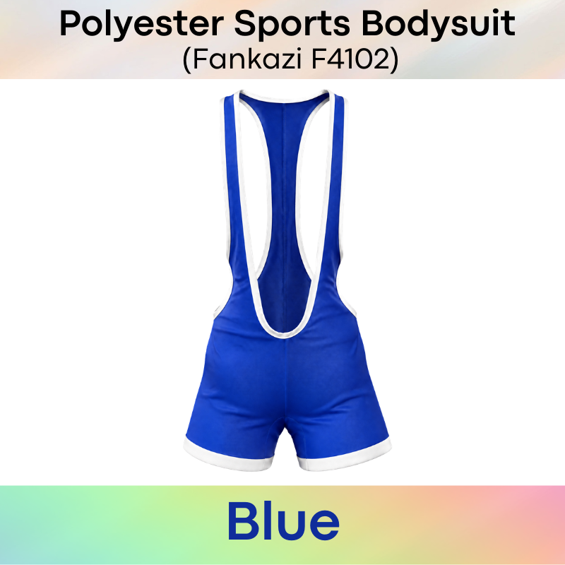 Men's Bodysuit: Polyester Sports Bodysuit (F4102)