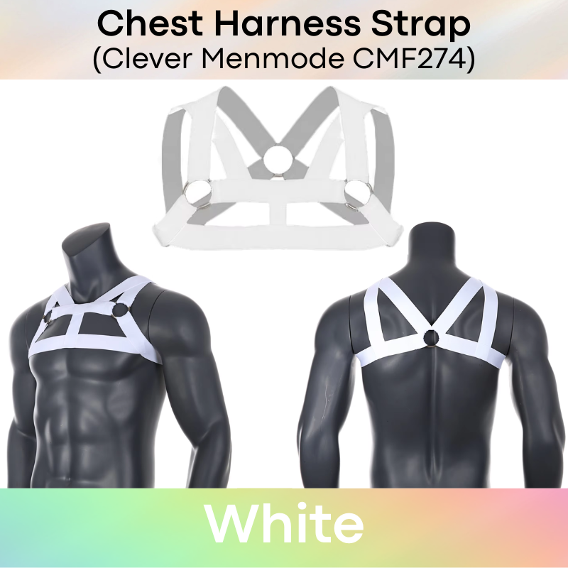 Men's Strap: Polyester Spandex Chest Harness Strap Underwear (CMF274)