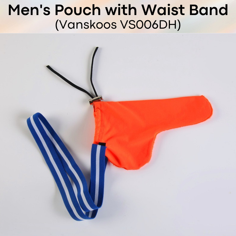Men's Strap : Slip-on Pouch Underwear (Vanskoos VS006DH)