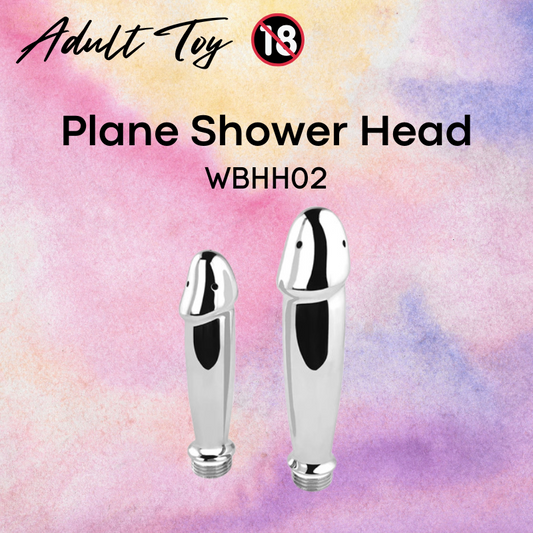 Adult Toy: Plane Head Stainless Steel Unisex Shower Head for Cleaning (WBHH2)