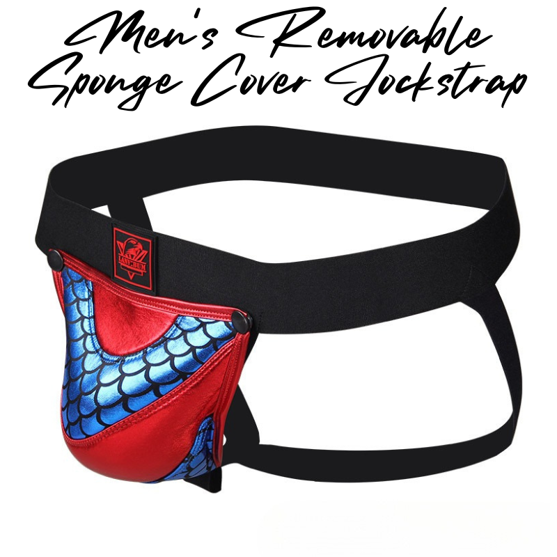 Men's Jockstrap : Removable Sponge Jockstrap Underwear (Lanvibum PS11)