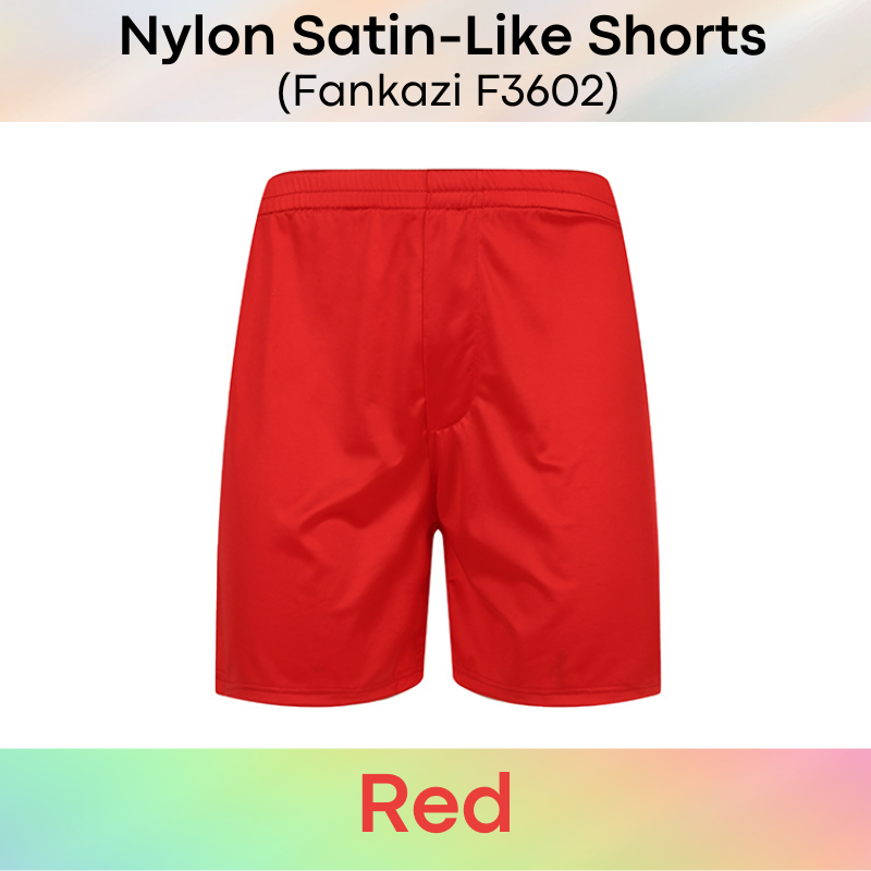 Lifestyle: Men's Nylon Satin-Like Shorts (F3602)
