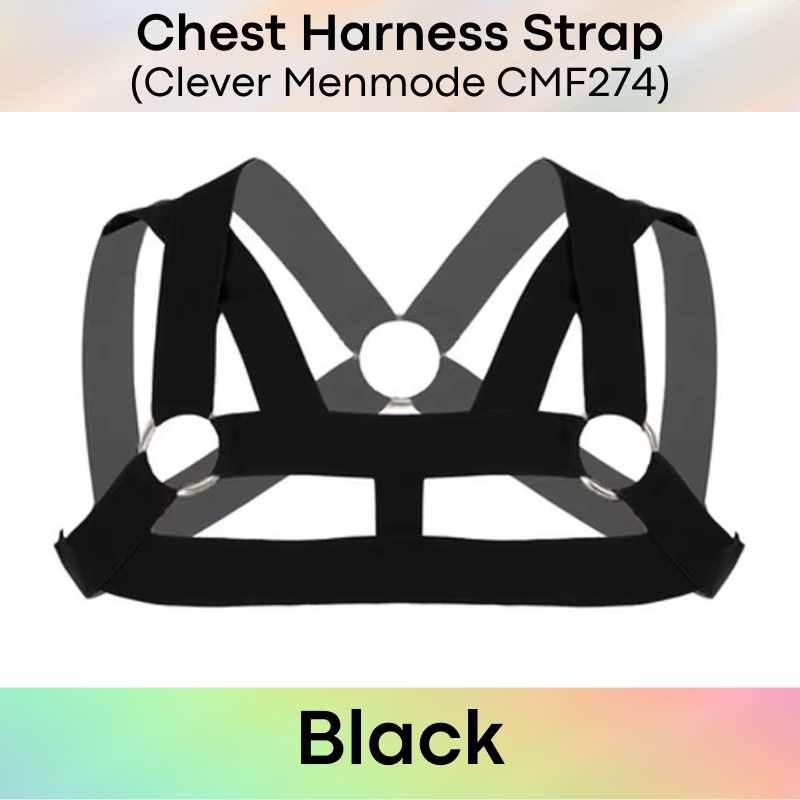 Men's Strap: Polyester Spandex Chest Harness Strap Underwear (CMF274)