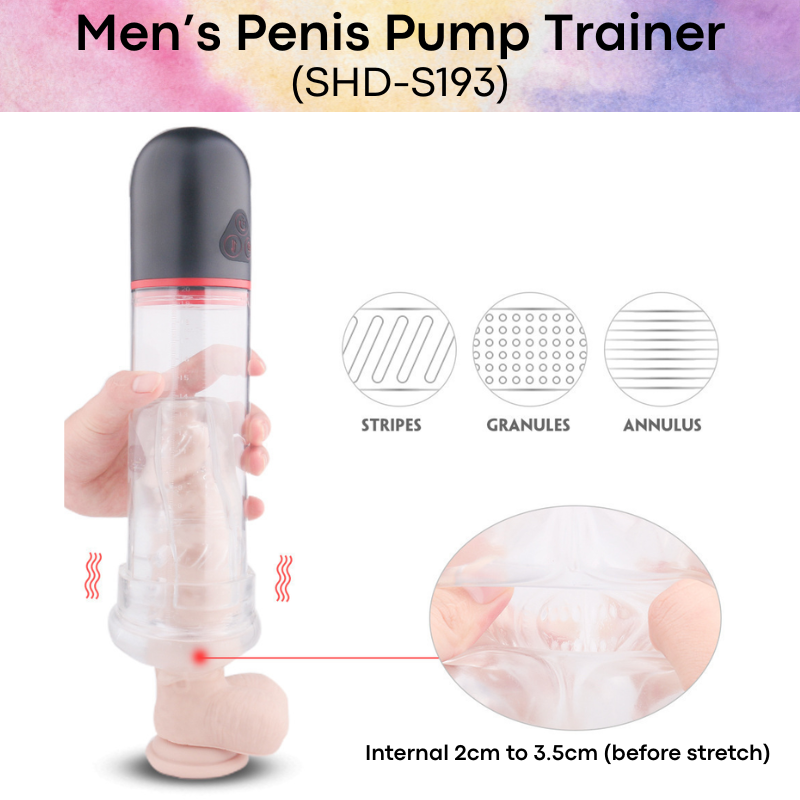 Adult Toy: Male Electronic Pump Trainer (SHD-S193)