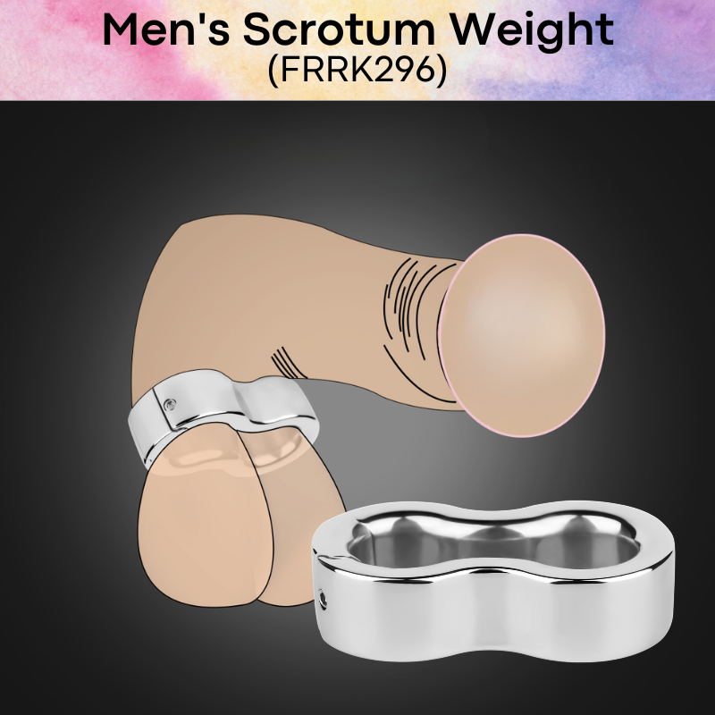 Adult Toy: Men's Stainless Steel 304 Scrotum Weight (FRRK296)