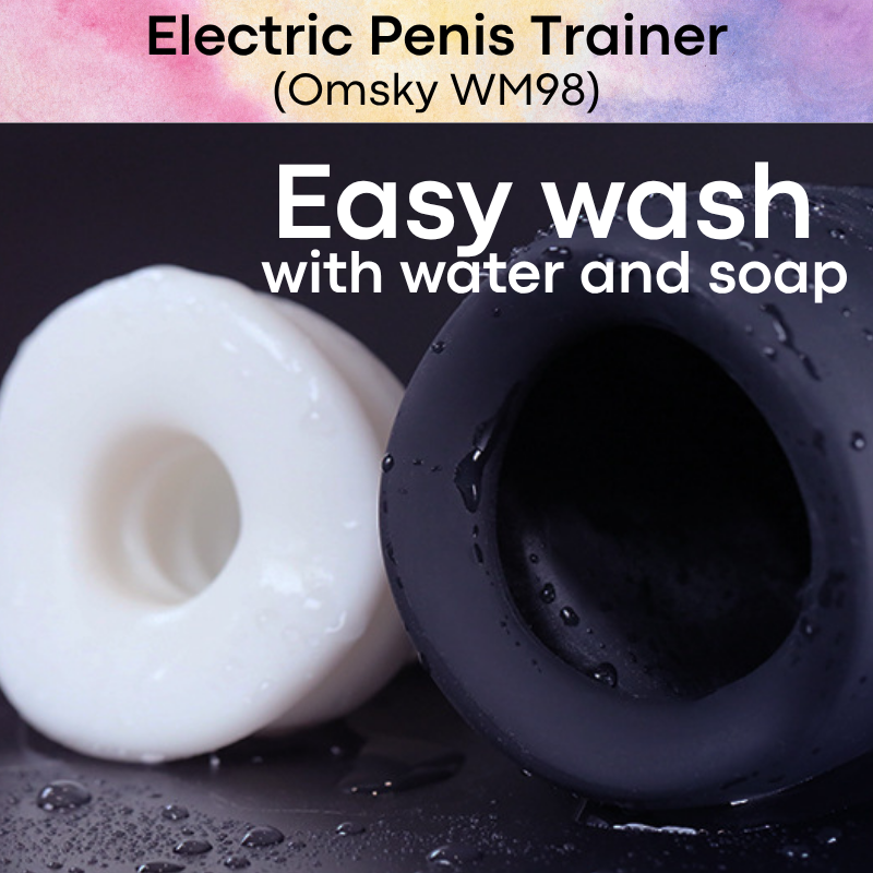 Adult Toy: Electric Penis Trainer with 10 Vibra Modes (WM98)