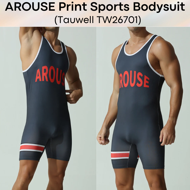Men's Bodysuit: Polyester AROUSE Sports Bodysuit (TW26701)