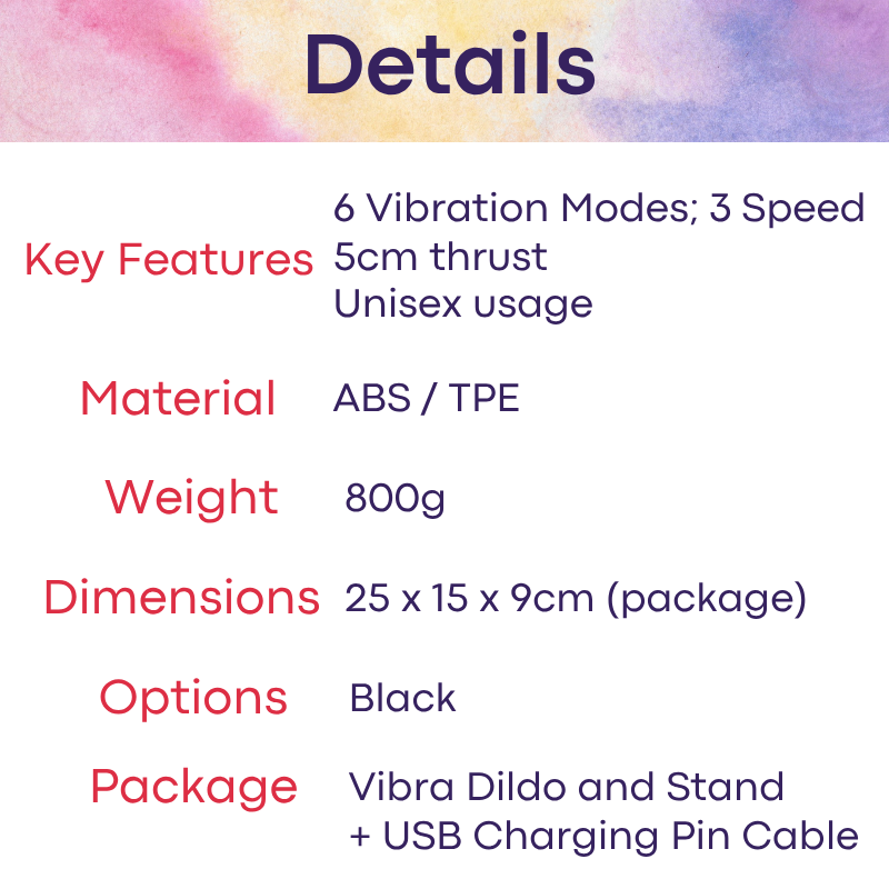 Adult Toy: Auto Thrust Dildo Machine with Stand (WM45)