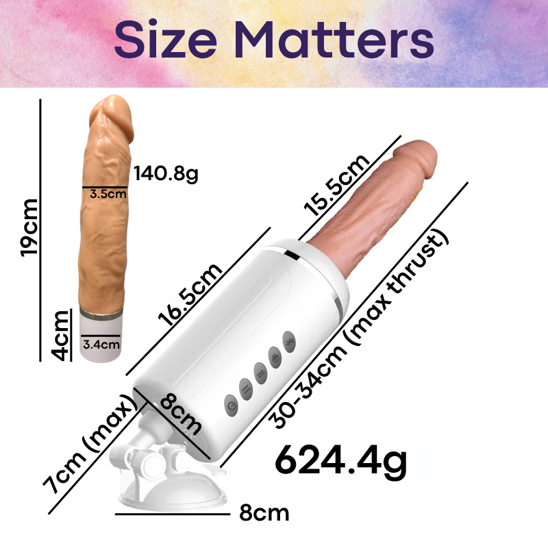 Adult Toy: Auto Thrust Dildo Machine with Stand (WM45)