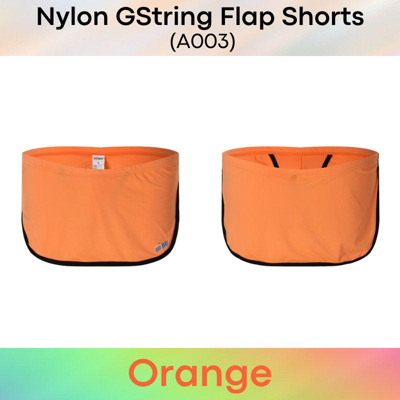 Men's Shorts : Nylon GString Flap Shorts (A003JJB)