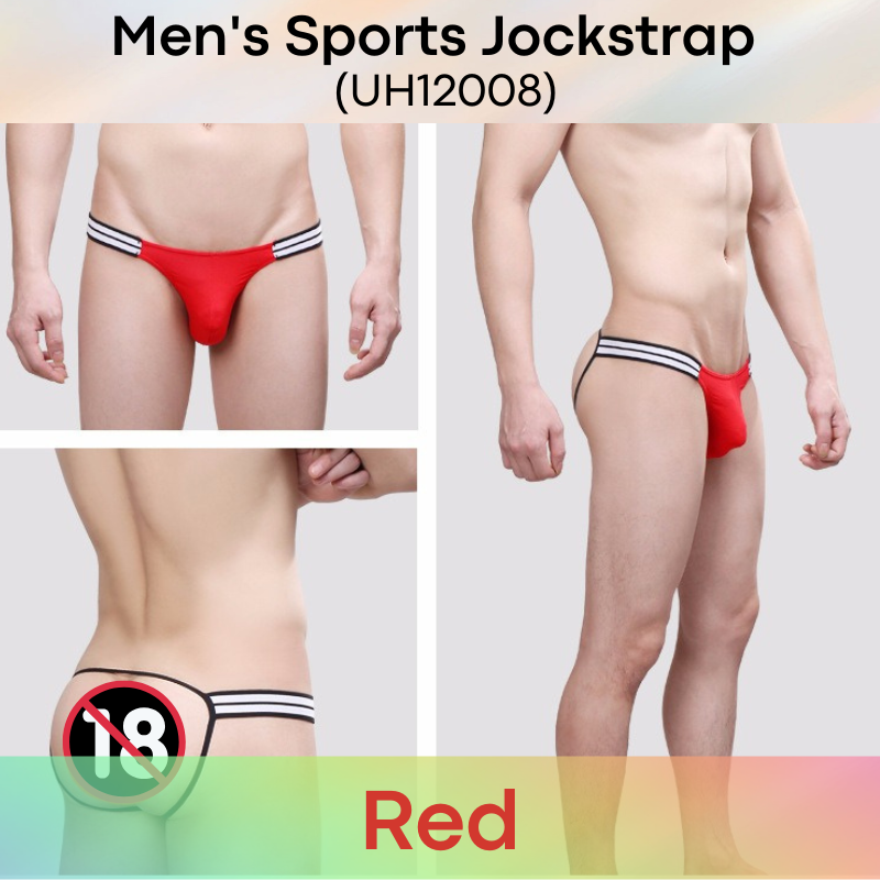 Men's Jockstrap : Low Waist Underwear (UzHot 12008)