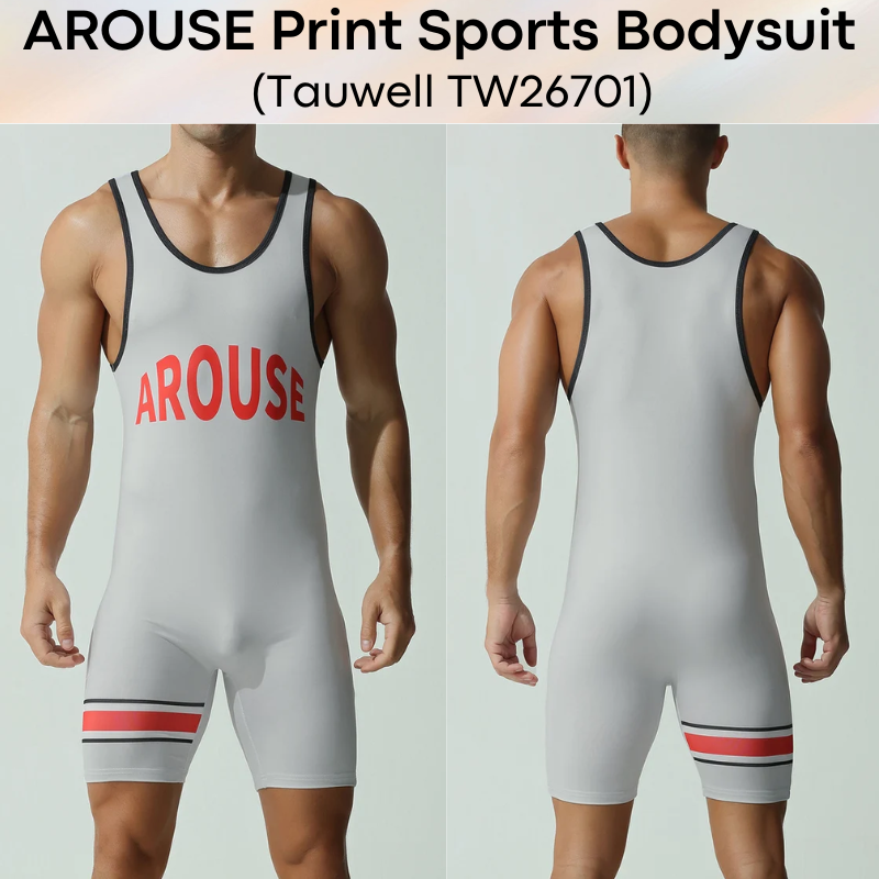 Men's Bodysuit: Polyester AROUSE Sports Bodysuit (TW26701)