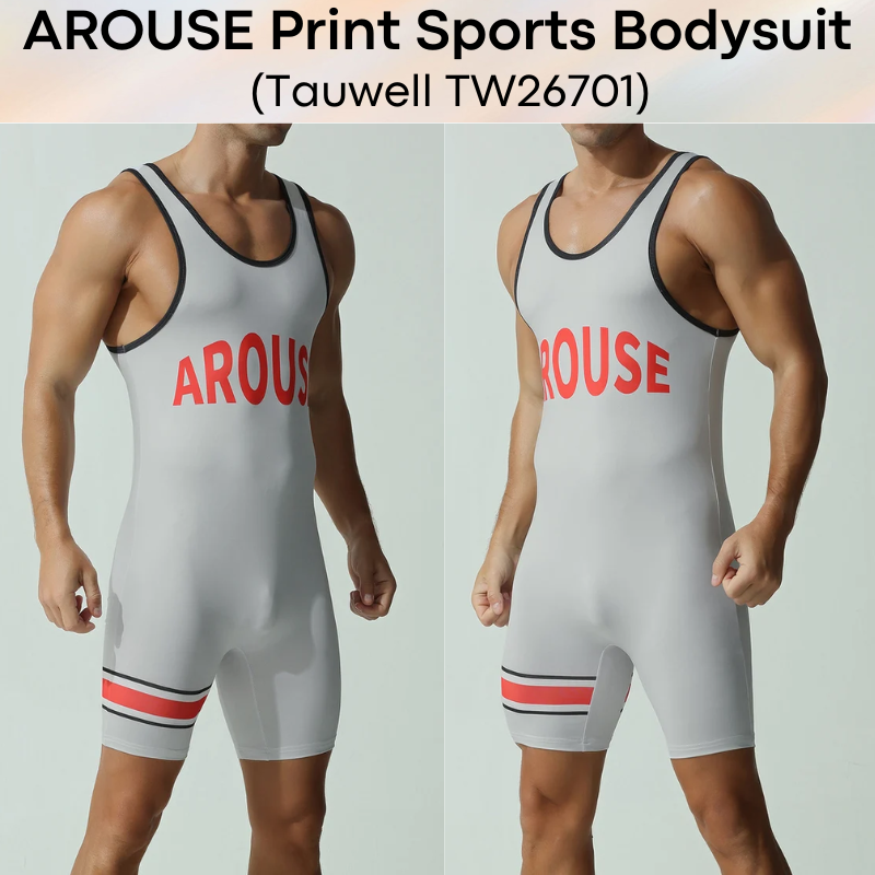 Men's Bodysuit: Polyester AROUSE Sports Bodysuit (TW26701)
