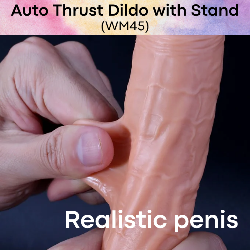 Adult Toy: Auto Thrust Dildo Machine with Stand (WM45)