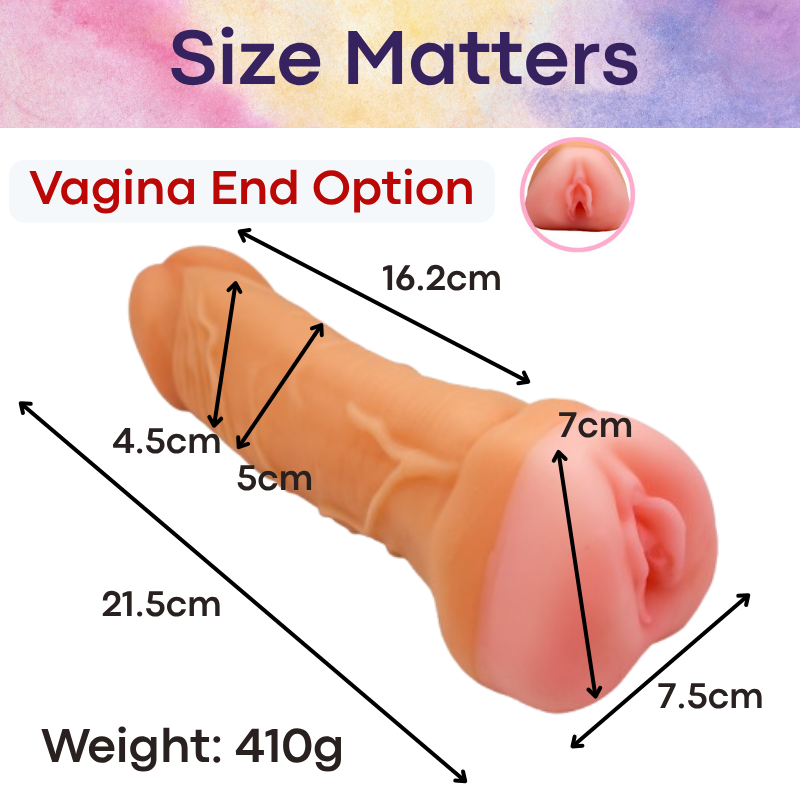 Adult Toy: TPE Silicone Dual Use Trainer (1YC7)