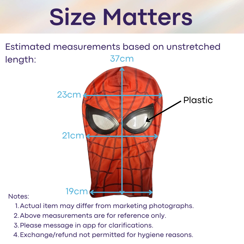 Men's Costume: Spiderman "Far from home" Costume (Bodysuit + Mask) (SP013)