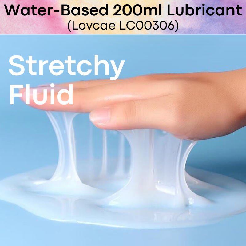Adult Toy: Water-based Latex-Safe Milky White Look with Chestnut Fragrance Lubricant 200ml (LC00306)