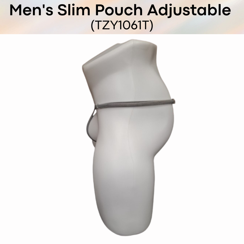 Men's GString : Slim Pouch with Adjustable Strap GString Underwear  (TZY1061T)
