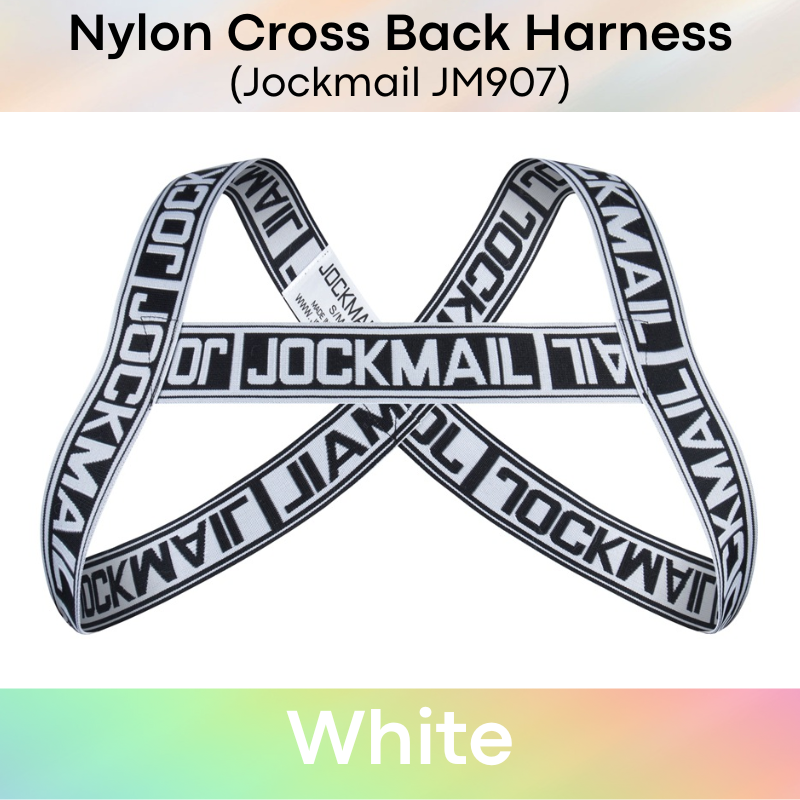 Men's Strap: Nylon Cross Back Harness Strap (JM907)