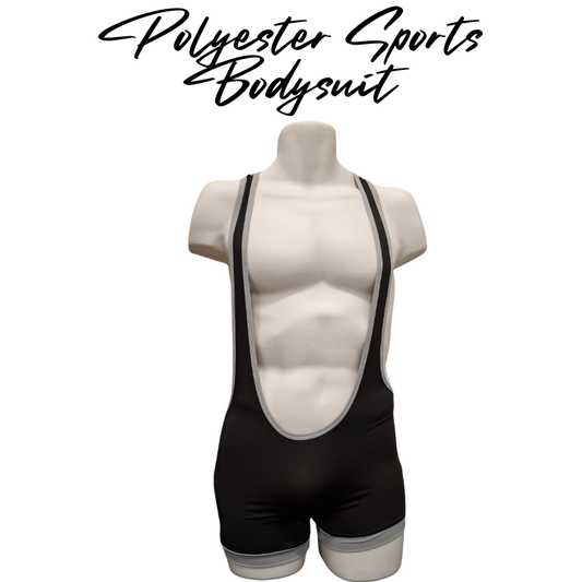 Men's Bodysuit: Polyester Sports Bodysuit (F4102)