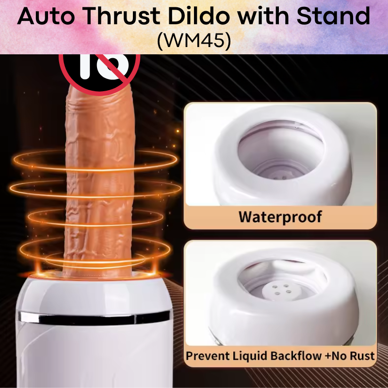 Adult Toy: Auto Thrust Dildo Machine with Stand (WM45)
