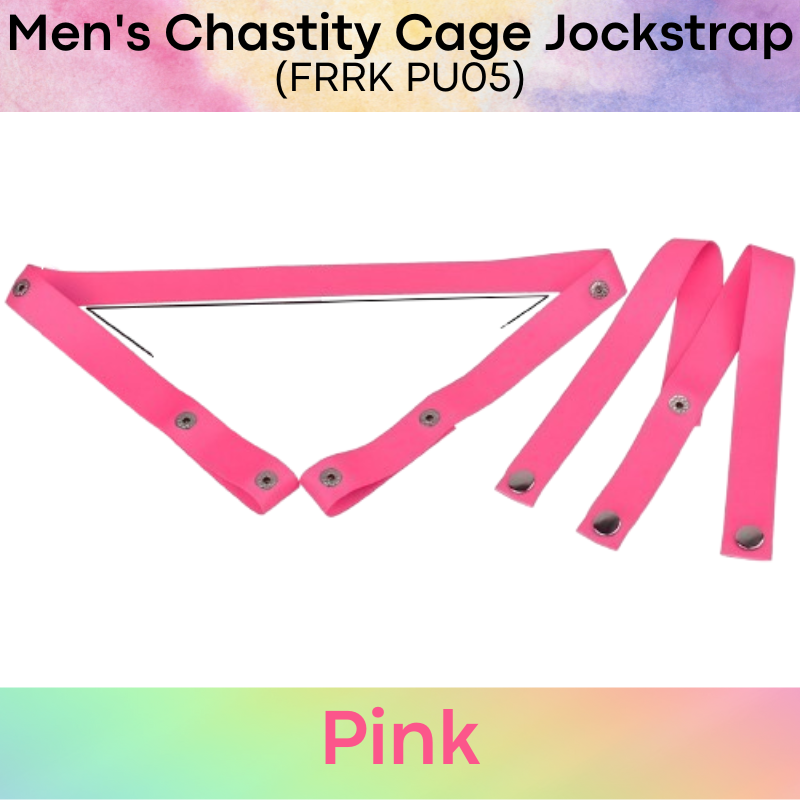 Adult Toy : Men's Chastity Cage Nylon Jockstrap Accessory (FRRK PU05)