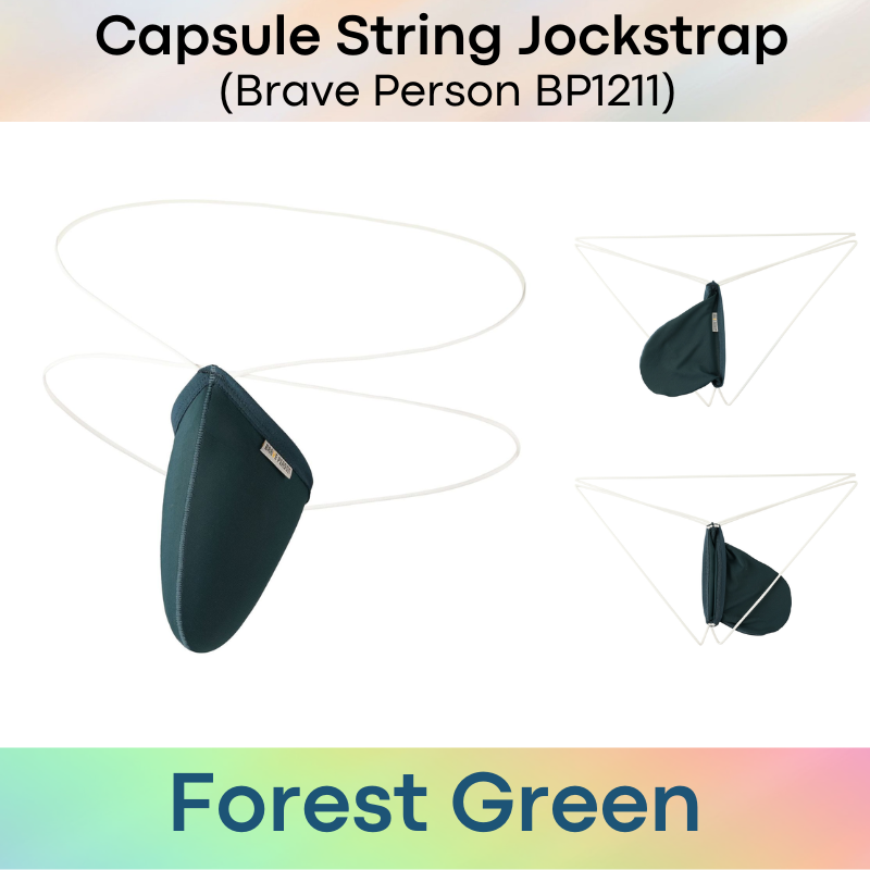 Men's Jockstrap: Nylon Ice Silk Capsule Pouch String Jockstrap Underwear (BP1211)