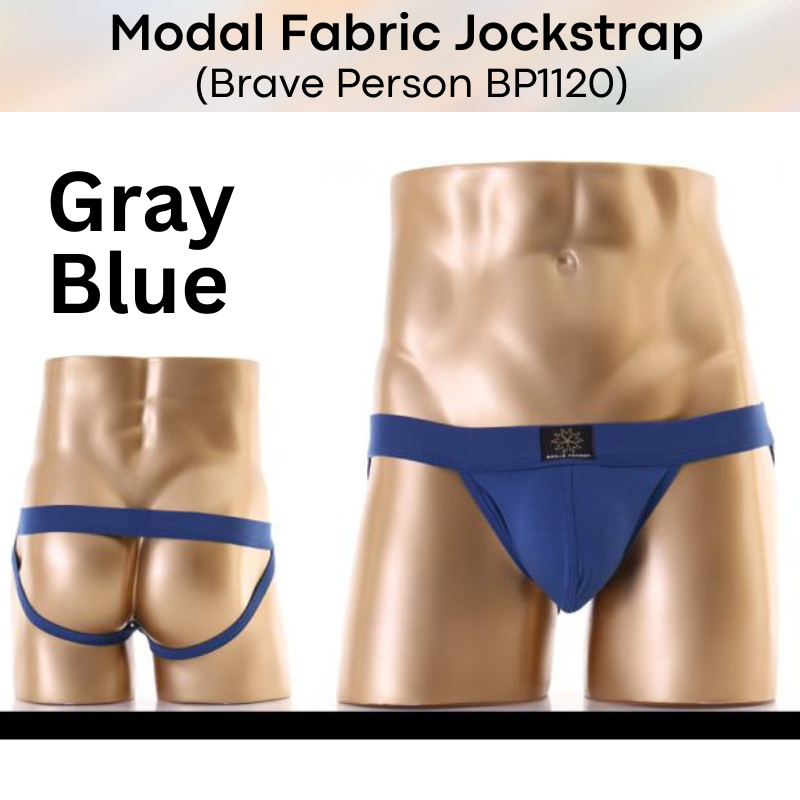 Men's Jockstrap: Modal Fabric 3D Pouch Jockstrap Underwear (BP1120)